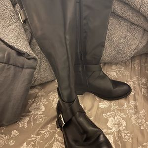 Torrid Extra Wide Calf Tall Boots, Black